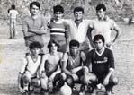 Squadra di calciatori anni '80