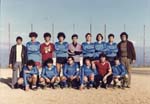 Squadra di calciatori anni '80