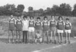 Squadra di calciatori anni '80