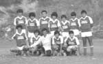 Squadra di calciatori anni '80