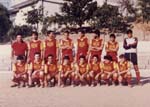 Squadra di calciatori anni '80
