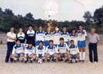 Squadra di calciatori anni '80