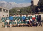 Squadra di calciatori anni '80