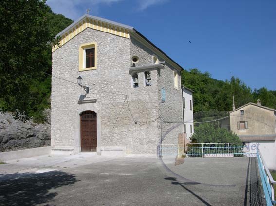 La chiesa dopo il restauro del 2006