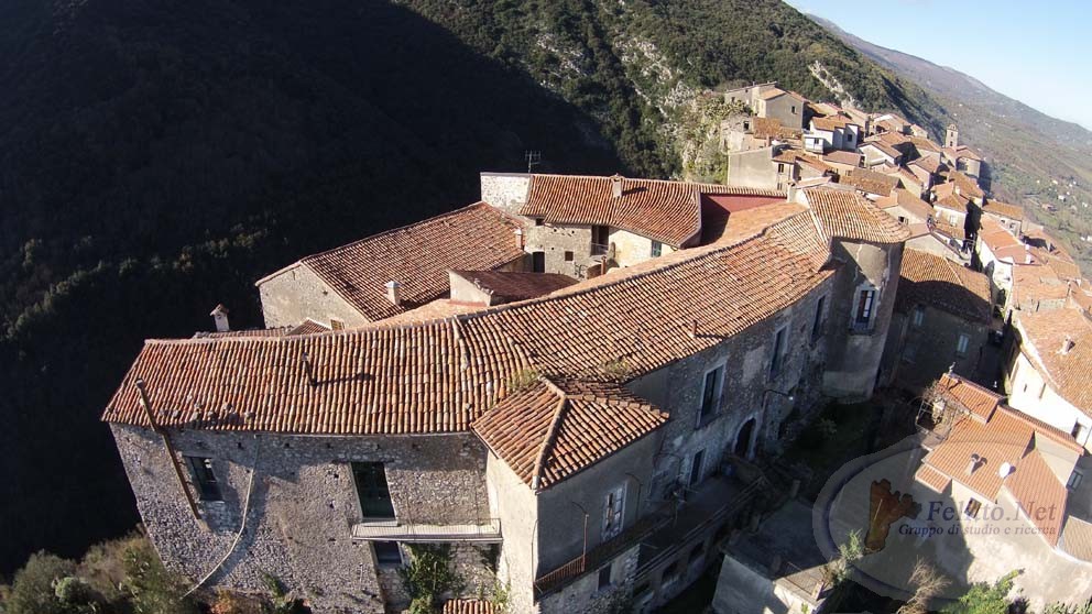 il palazzo visto dal cielo