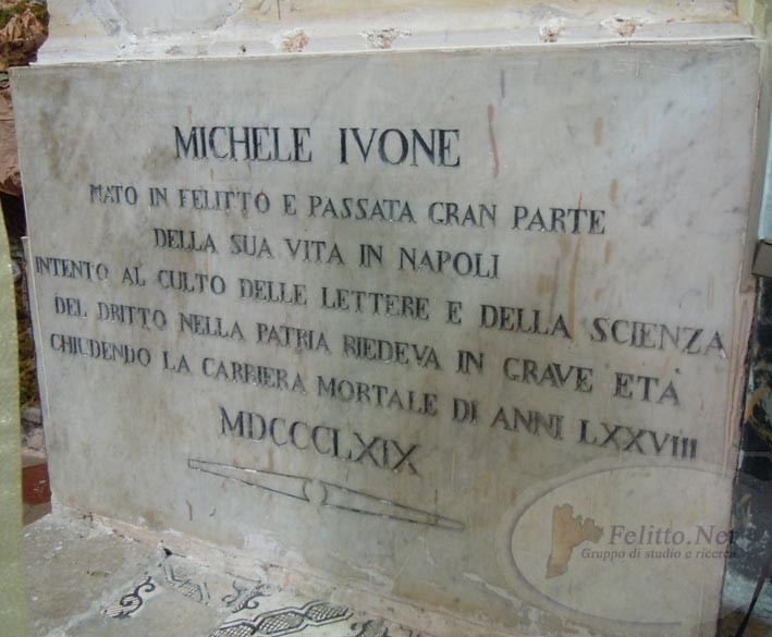 Lapidi di Michele e Alfonso Ivone