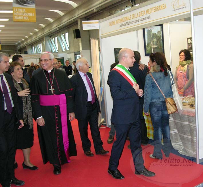 Visite agli stand dopo l'inaugurazione