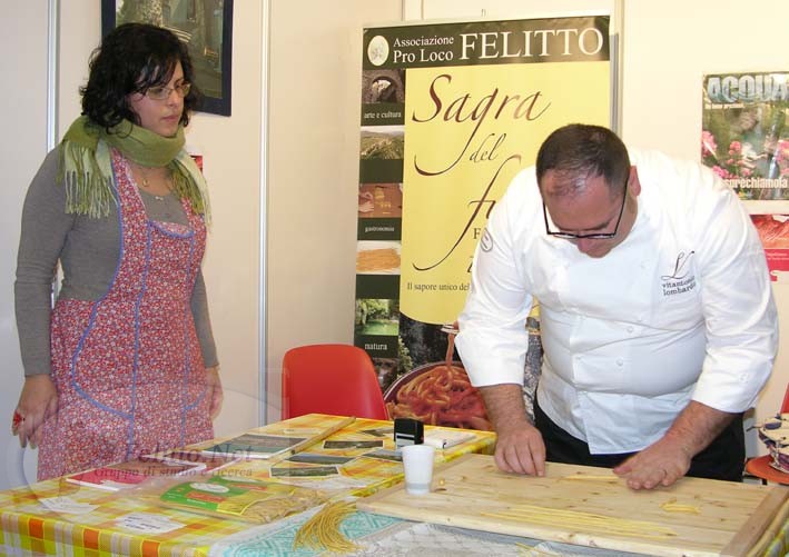 Lo chef Lombardo alle prese coi fusilli