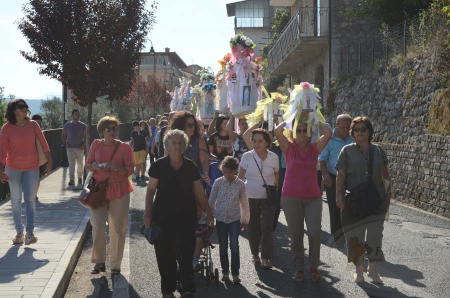 la discesa al casale