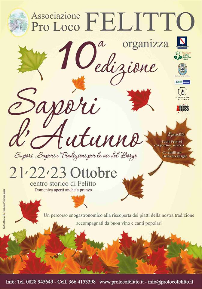 locandina sapori d'Autunno 2016