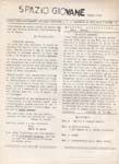 Spazio Giovane - n.4 - pag. 1